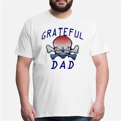 Grateful Dad Men’s Premium T Shirt Spreadshirt