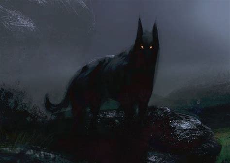 The Legend Of The Monstrous Black Dogs