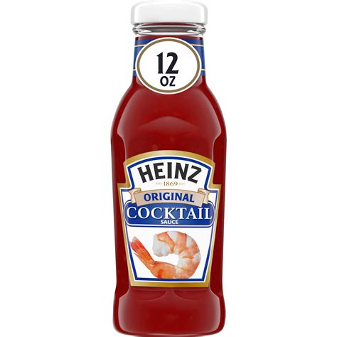 Heinz Original Cocktail Sauce 12 Oz Bottle