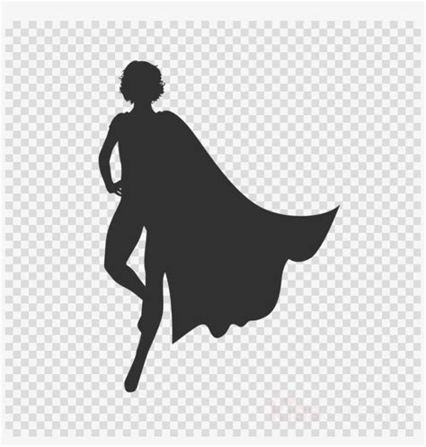 Superhero Silhouette Vector At Collection Of