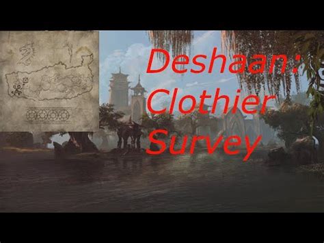 Clothier Survey Deshaan YouTube