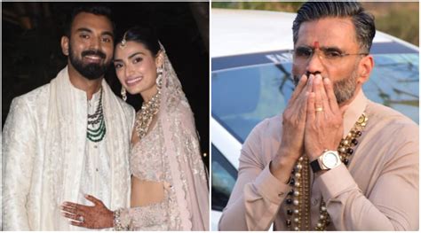 athiya shetty and kl rahul tie the knot suniel shetty says ‘have become a father in law