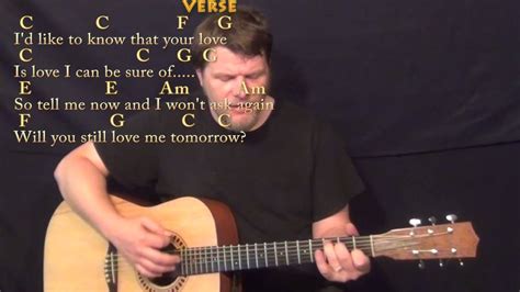 Will You Still Love Me Tomorrow Strum Guitar Cover Lesson With Chords