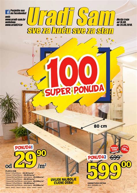 Uradi Sam Katalog 100 Super Ponuda Od 16 26082018 By Cataloghr Issuu