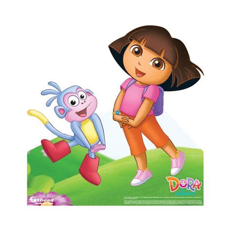 Dora The Explorer Dora And Boots Minis Cardstock Cutout Officially