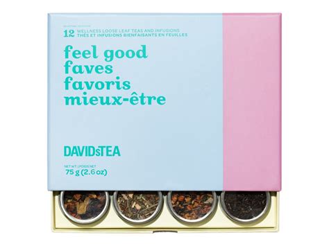 Davidstea Tea Sampler Feel Good Faves 12 Pack