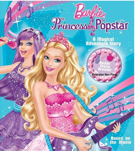 Princess And The Popstar Book Image Barbie The Princess And The