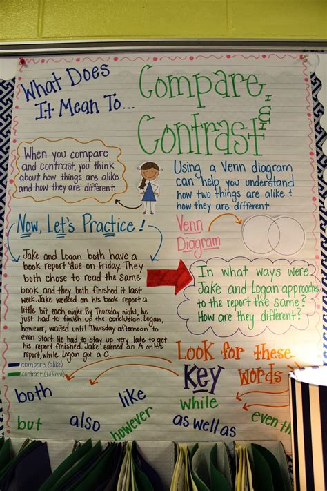 Life in First Grade: Compare and Contrast