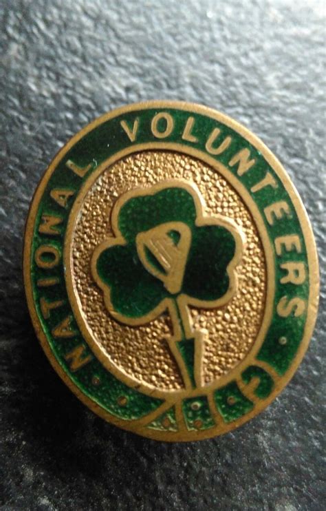 National Volunteers Badge 1914 Irish Volunteers 1916 Easter Rising