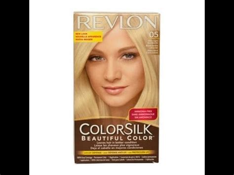 Revlon permanent hair colouring products. Revlon ColorSilk #05 Hair Dye Review - YouTube