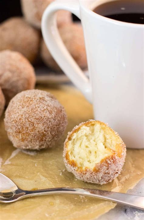 Fried Donut Holes No Yeast Sugar Spun Run