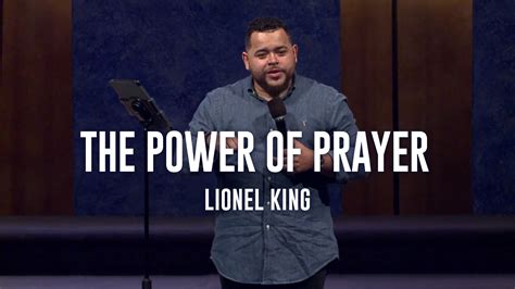 The Power Of Prayer Sermon East Campus