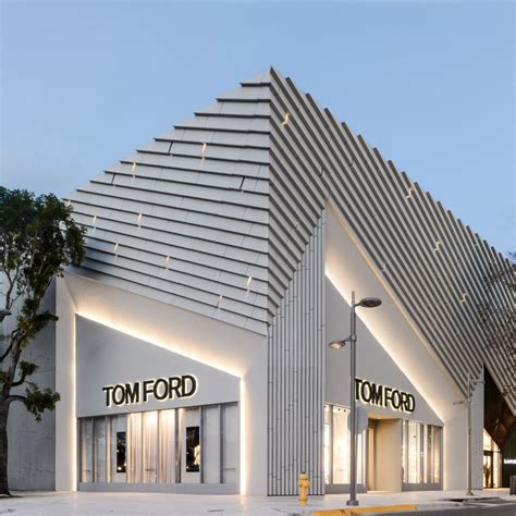 Arandalasch Creates Pleated Concrete Facade For Tom Ford Flagship