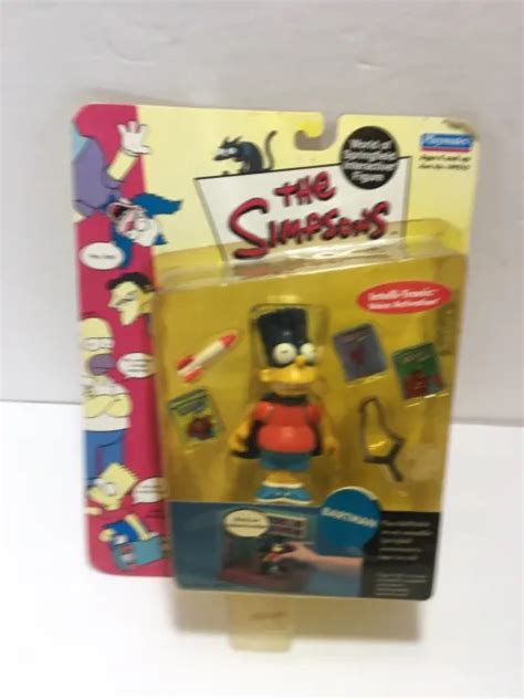 Playmates The Simpsons Bartman Figure Series 5 Collectible World Of Springfield 4400 Picclick