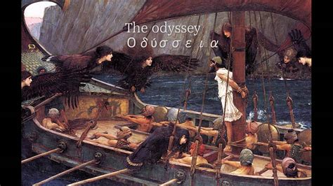 Homer The Odyssey In Ancient Greek First Book 1 33 Youtube