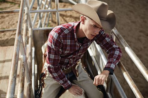 Western Style Bo Develius Embraces Cowboy Fashions For Summerwinter