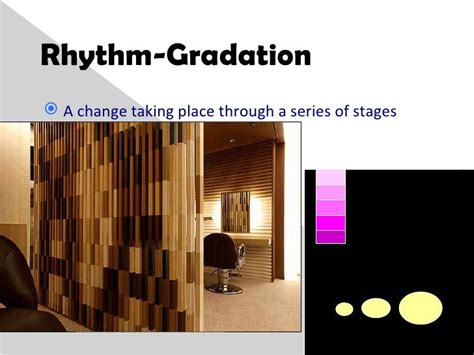 Principles Of Design Rhythm Gradation