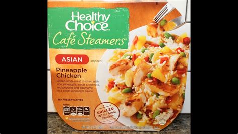Healthy choice sponsored the event and graciously donated $1000 to the charity. Healthy Choice Café Steamers Pineapple Chicken Review ...
