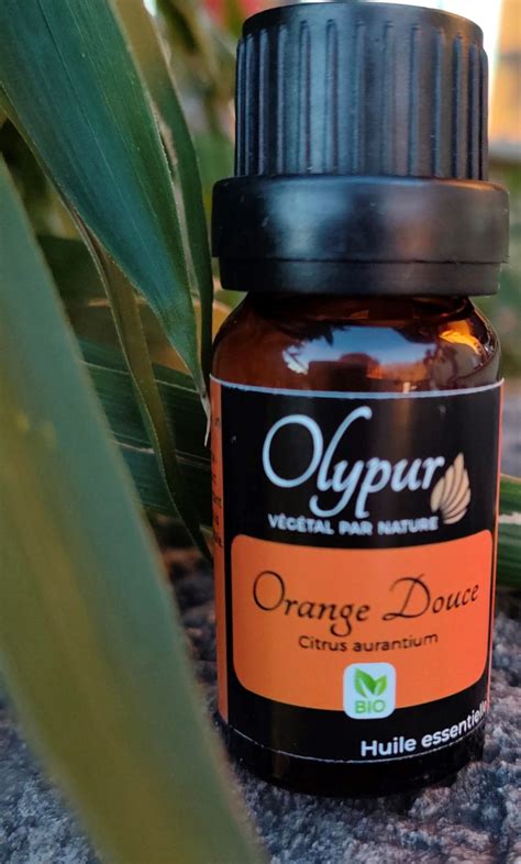 Olypur Huile Essentielle Orange Douce Bio Propriétés Et Utilsation