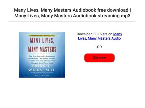 Many Lives Many Masters Audiobook free download | Many 