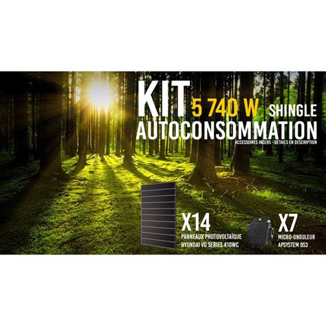 Kit Solaire Autoconsommation Wc Technologie Hyundai Shingle Hot
