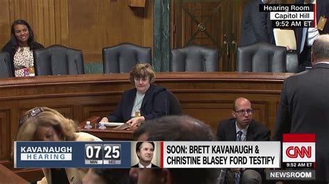 Kavanaugh Will Watch Fords Testimony From Mike Pences Office