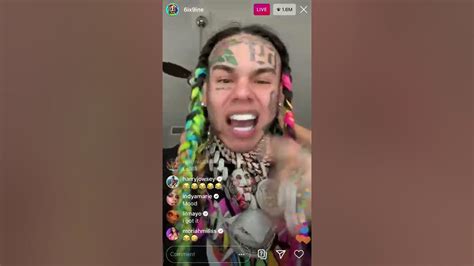 Tekashi 69 Live On Ig Full Video Snitching And Still On Top Youtube