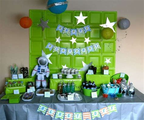 Astronaut Outer Space Birthday Party Ideas Photo 5 Of 10 Outer