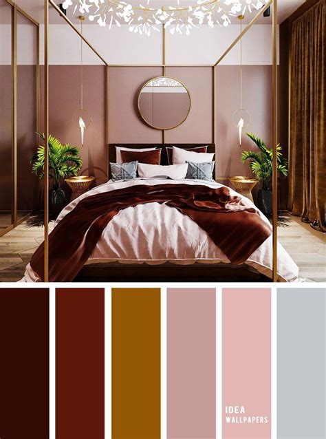 10 Best Color Schemes For Your Bedroom Burgundy Dark Gold Mustard