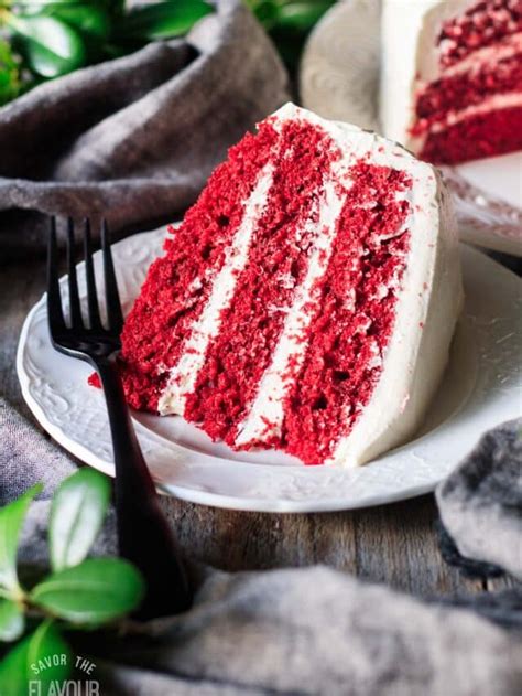 Moist Red Velvet Cake Savor The Flavour