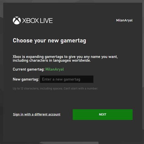 How To Change Your Xbox Live Gamertag For Free Milan Aryal