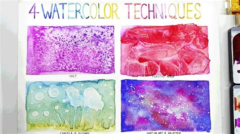 Watercolor Painting Techniques For Beginners