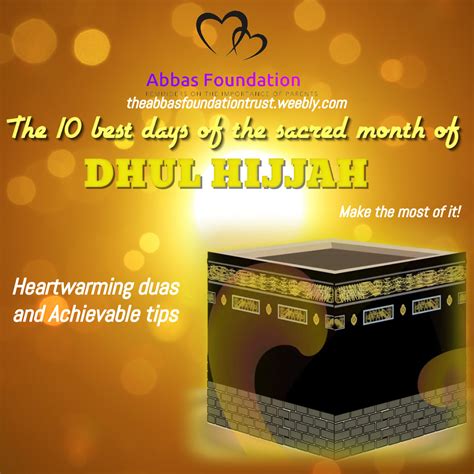 The 10 Best Days Of The Sacred Month Of Dhul Hijjahnn Welcome