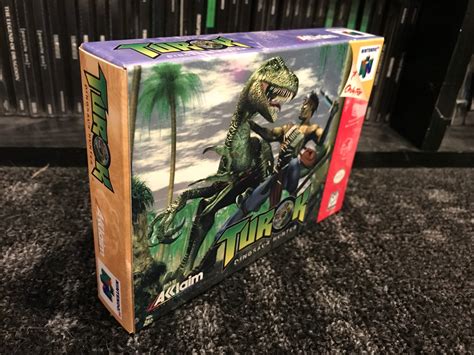 Turok Dinosaur Hunter Boxbox My Games Reproduction Game Boxes