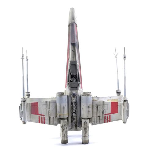 Propstore Auctions Rare Red Leader X Wing Model From Star Wars Space