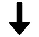 The arrow appears to be moving towards the right, then the head turns and points upwards. ⬇️ Down Arrow Emoji — Meaning In Texting, Copy & Paste 📚