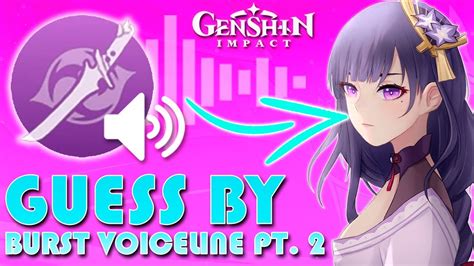Guess Genshin Impact Characters By Elemental Burst Voicelines Quiz All Languages Part 2