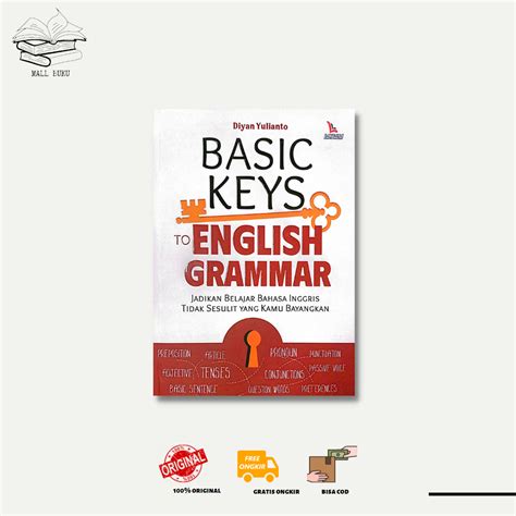 Jual Buku Basic Keys To English Grammar By Diyan Yulianto Mega Cerdas