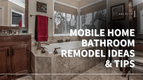 Mobile Home Bathroom Remodel Tips Ideas Makeover Cost Archute