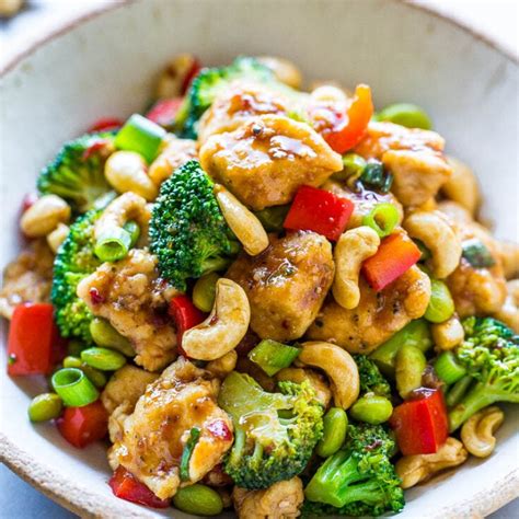 20 Minute Cashew Chicken Better Than Takeout Averie Cooks