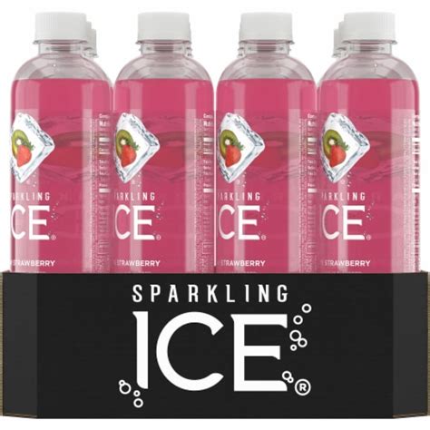 Sparkling Ice Kiwi Strawberry Sparkling Water 12 Bottles 17 Fl Oz