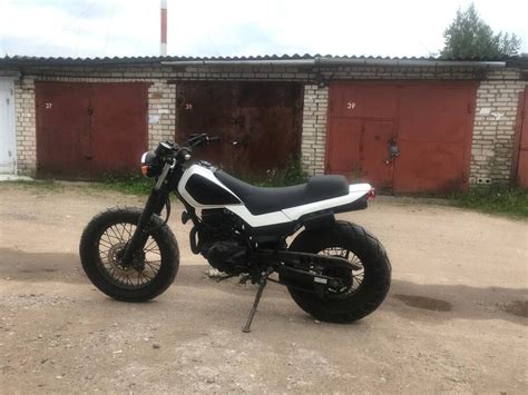 Купить б/у Yamaha TW225 в Пскове: чёрный мотоцикл повышенной ...