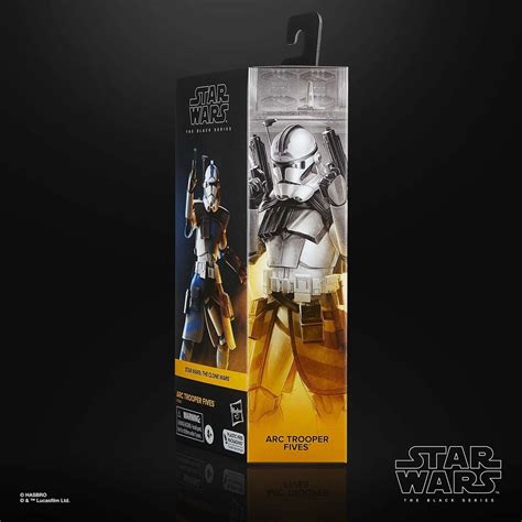 Star Wars The Clone Wars Black Series Figura Arc Trooper Fives 15 Cm