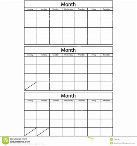 Three Month Calendar Printable Printable Calendar 2023