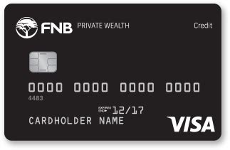 What is the minimum salary required to apply for a credit card? Credit Card - Private Wealth - FNB