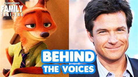 Zootopia Behind The Voices Of The Award Winning Disney Movie Youtube