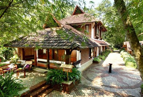 Punnamada Resort Village House Design Kerala