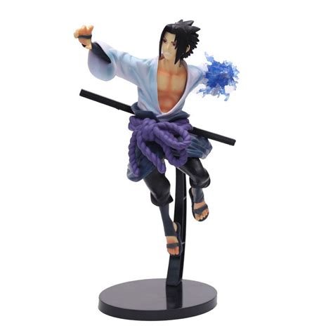 Action Figure Sasuke Uchiha 26cm Anime Naruto Shippuden Shopee Brasil