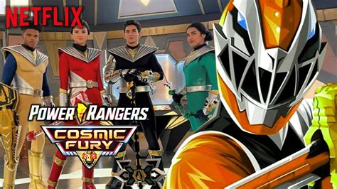 FIRST REVEAL Of Orange Ranger In Power Rangers Cosmic Fury Netflix