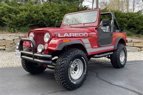 1983 Jeep Cj 7 Laredo 5 Speed For Sale On Bat Auctions Sold For